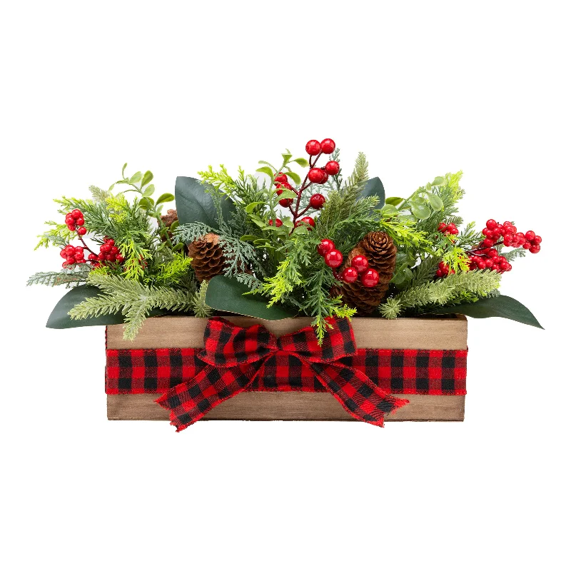 17in. Christmas Classic Centerpiece