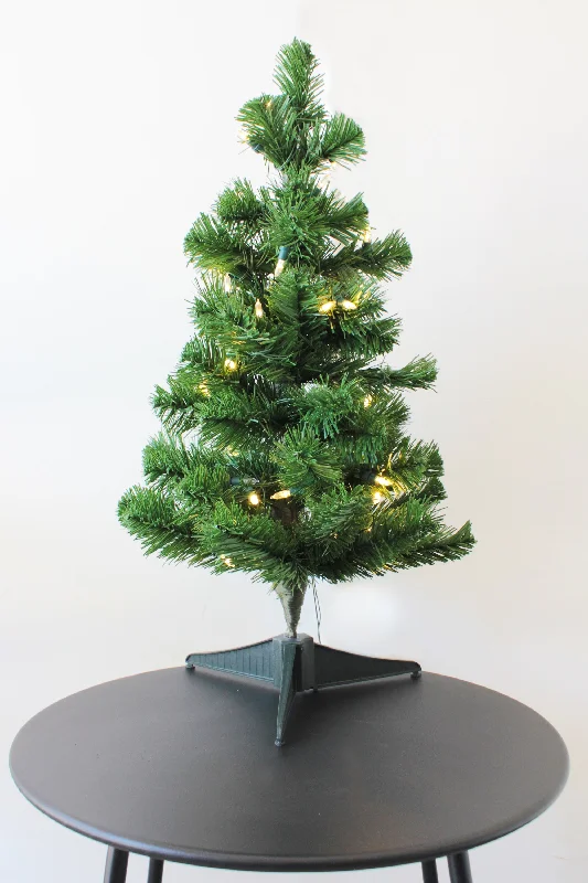 2' Pre-Lit USB Tabletop Tree