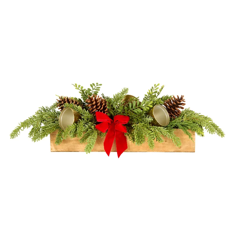 27in. Christmas Bells Centerpiece