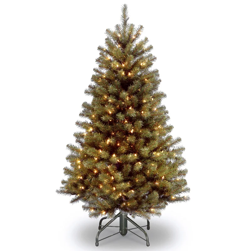 5 ft. Pre-Lit North Valley Spruce Tree with Clear Lights