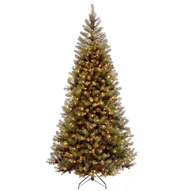 6 ft. Pre-Lit Aspen Spruce Slim Tree with Clear Lights