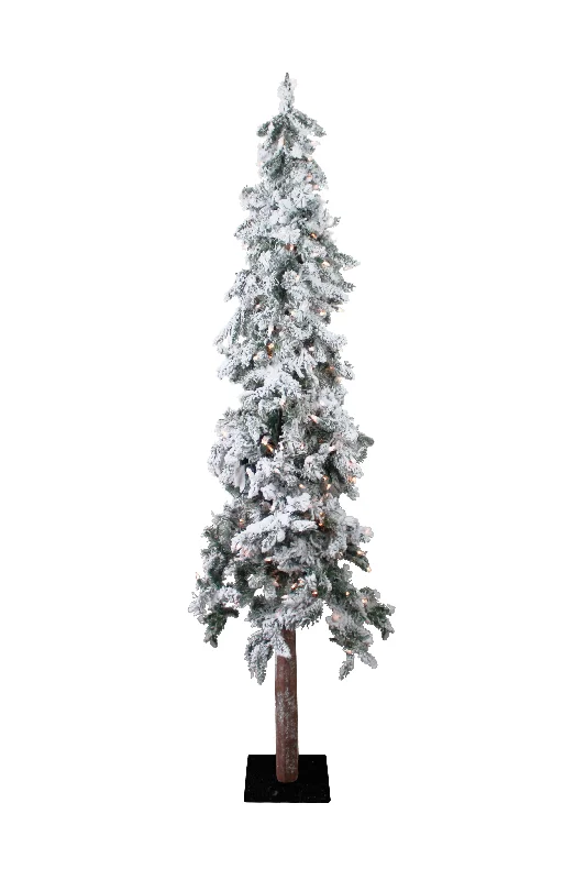 6' Prelit Natural Alpine Tree