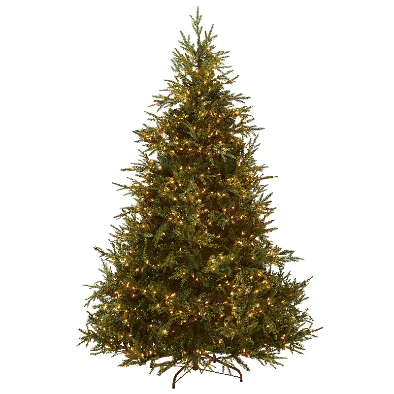 7.5 ft. Pre-Lit Frasier Grande Tree with Clear Lights