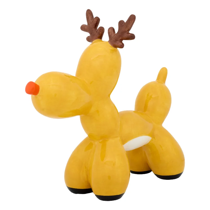 8in. Reindeer Balloon Figurine