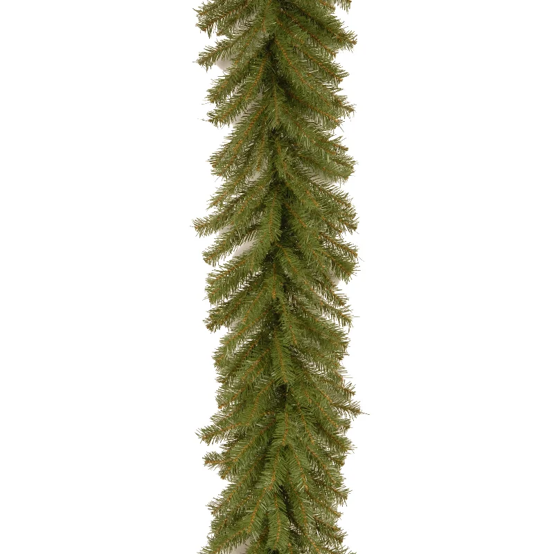 9 ft. Pre-Lit Norwood Fir Garland with Multicolor LED Lights