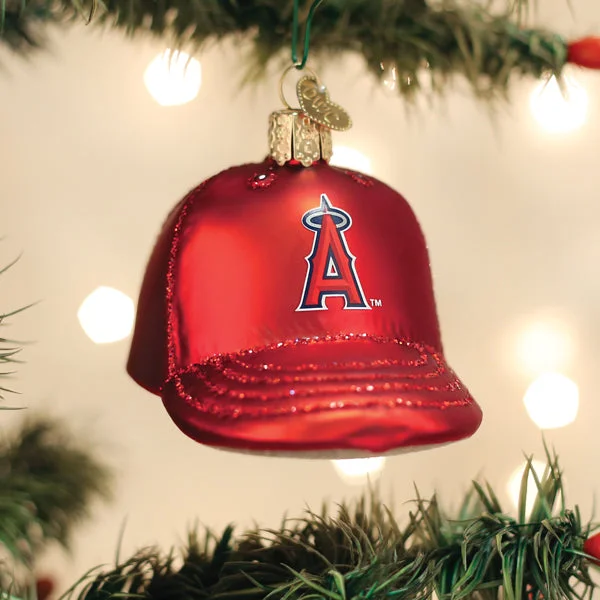 Angels Baseball Cap Ornament