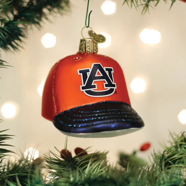 Auburn Baseball Cap Ornament