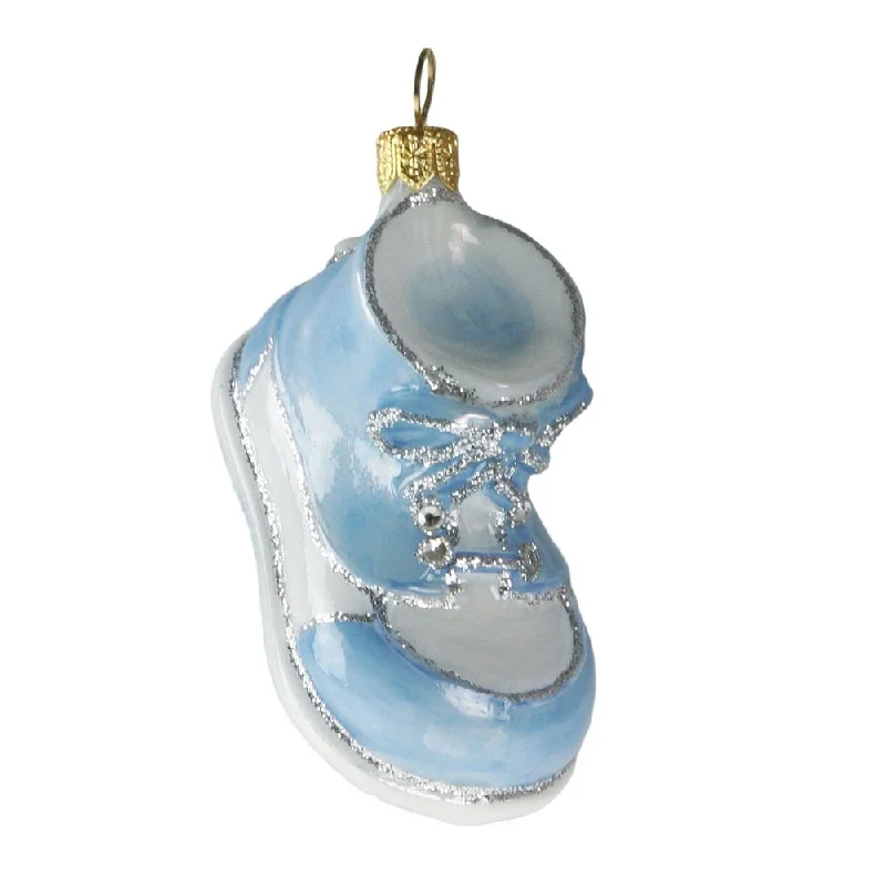 Baby Bootie Blue Ornament