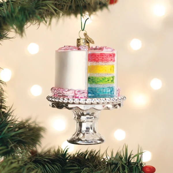 Seasonal Sale – Huge Discounts Await Cake On Stand Ornament