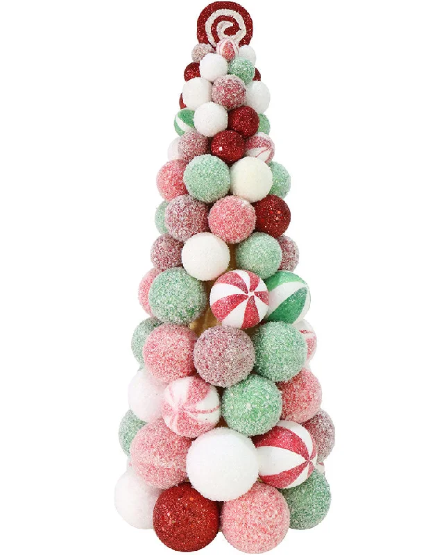 Christmas Sugar Peppermint Candy Cone 48cm