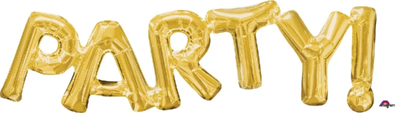 Party Gold Foil Balloon