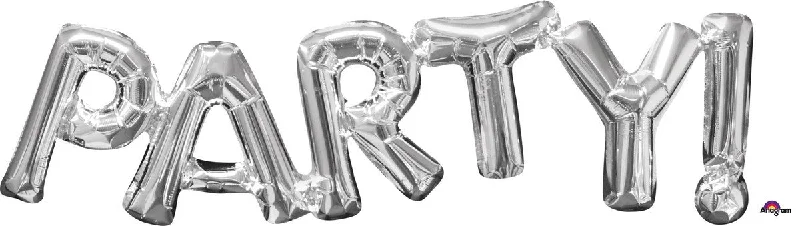 Party Silver Foil Balloon