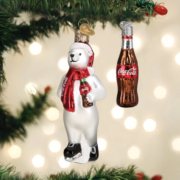 Coca-Cola® Polar Bear Ornament Set