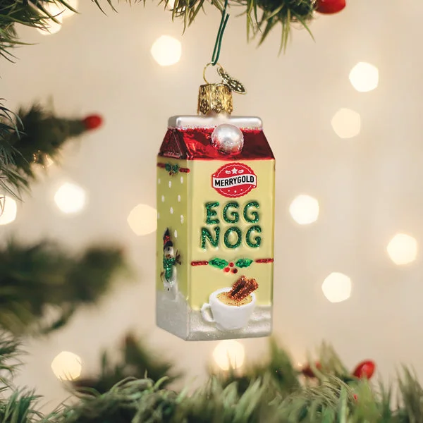 New Collection – Shop Early & Save Eggnog Carton Ornament