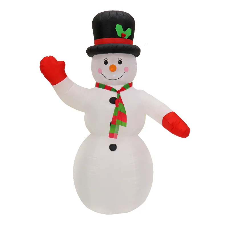 First Traditions Collection 8' Inflatable Prelit Snowman