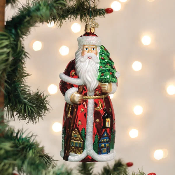 German Santa Ornament