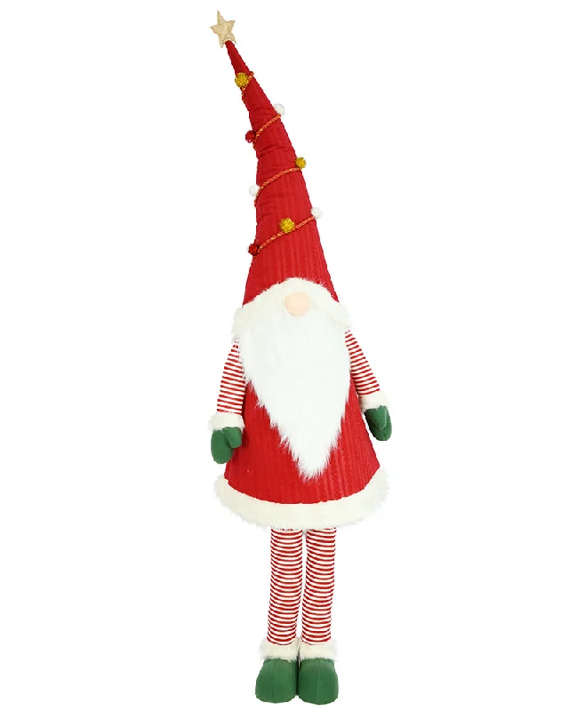 Giant Wobble Santa Gnome Christmas Decoration 2.2m