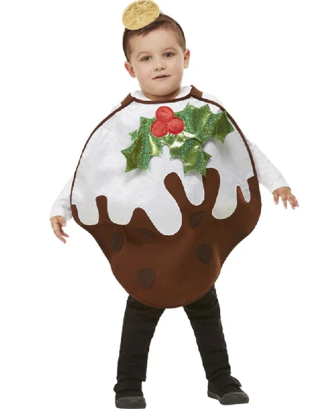 Glitter Christmas Pudding Kids Costume