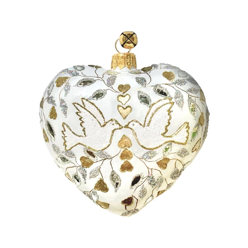 Golden Heart Ornament