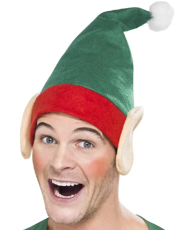 Green Elf Hat with Ears