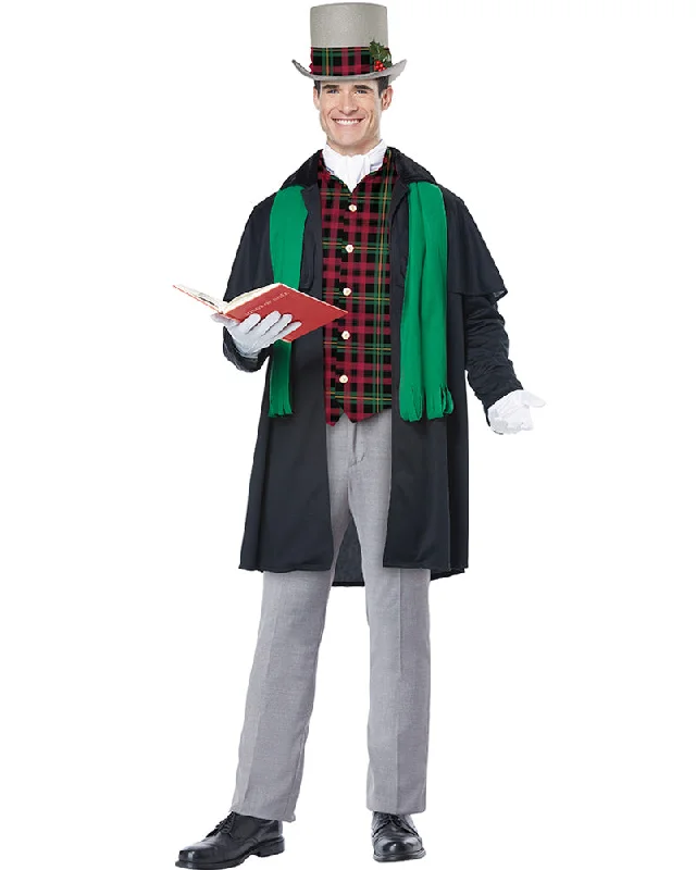 Holiday Caroler Mens Christmas Costume