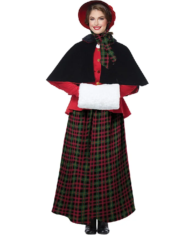 Holiday Caroler Womens Christmas Costume