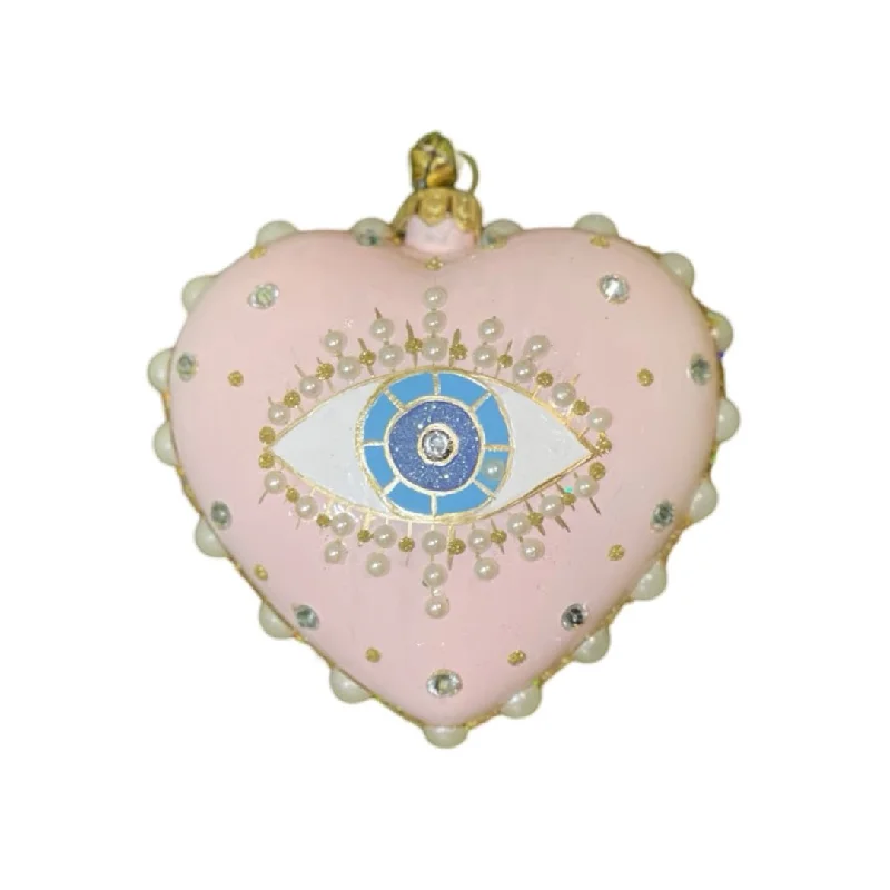 I.C.U. Pink Heart Ornament