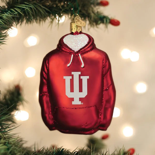 Indiana Hoodie Ornament