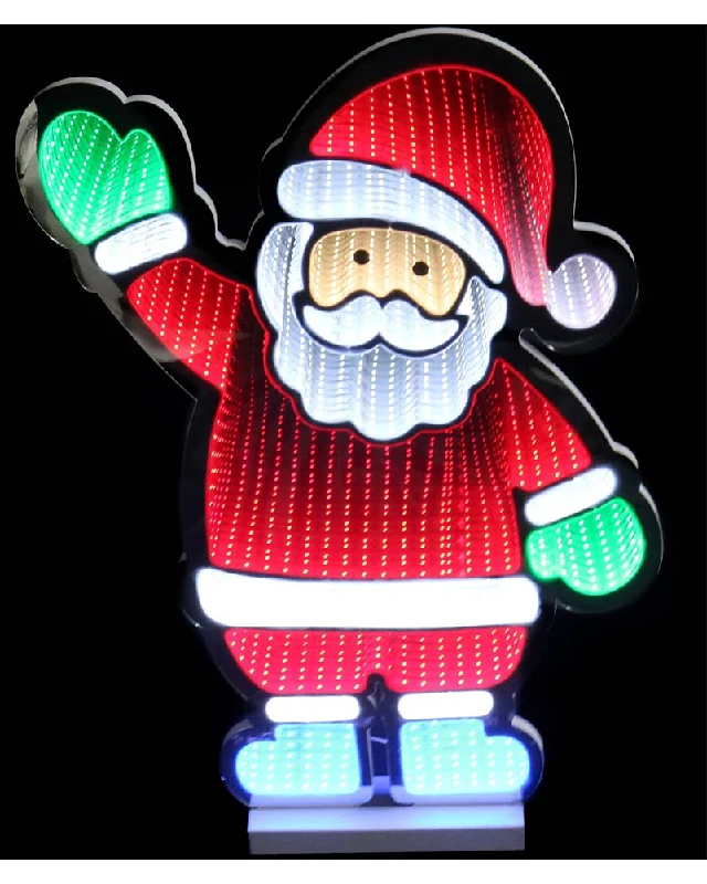 Infinity Santa Light With Base LED Christmas Light 56cm