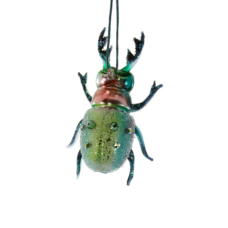 Jeweled Stag Horn Beetle Ornament