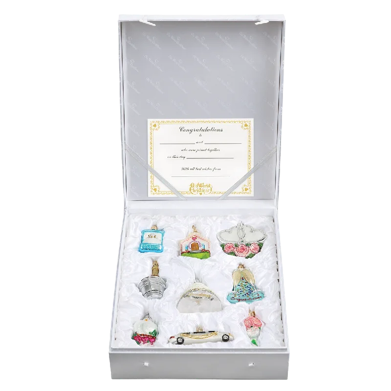 Just Married Collection Ornaments