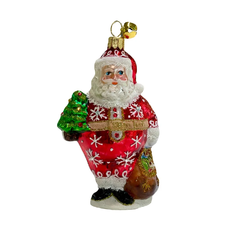 Lil Flakius Santa Ornament