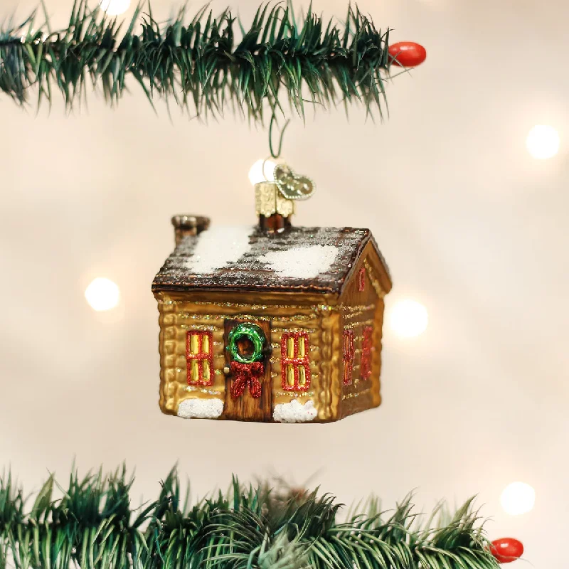 Subscribe & Save – Never Miss a Deal Log Cabin Ornament