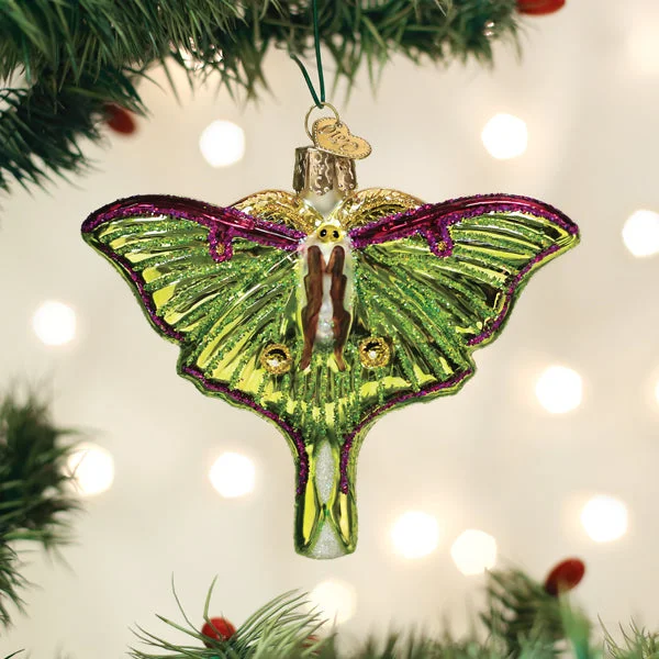 Luna Moth Ornament