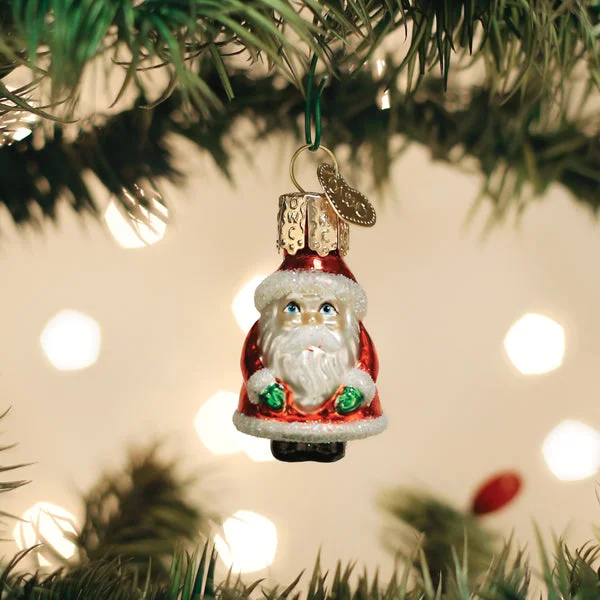 Mini Santa Ornament