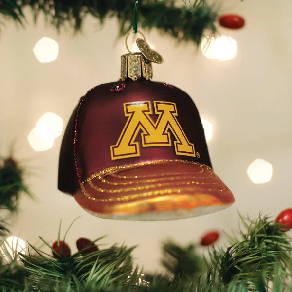 Minnesota Baseball Cap Ornament