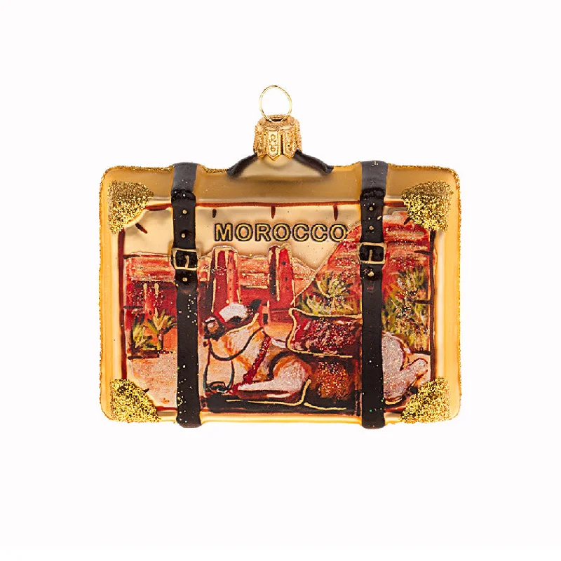 Morocco Suitcase Ornament