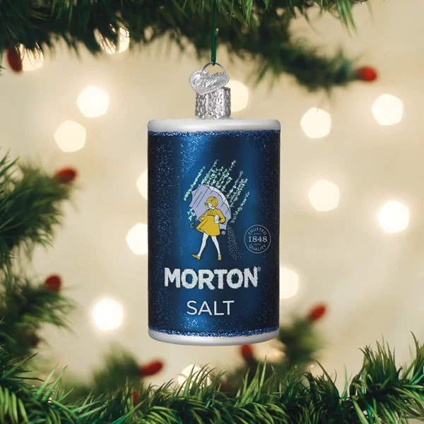 Morton Salt Canister Ornament