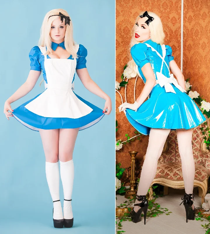 PVC Alice in Wonderland Costume