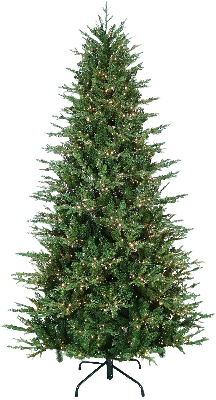 9' Nordic Fir 16-Function Starry Lights LED Artificial Christmas Trees