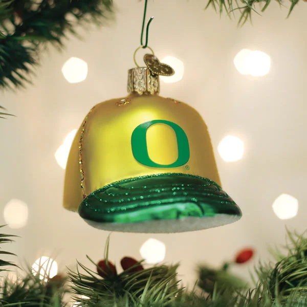 Oregon Baseball Cap Ornament