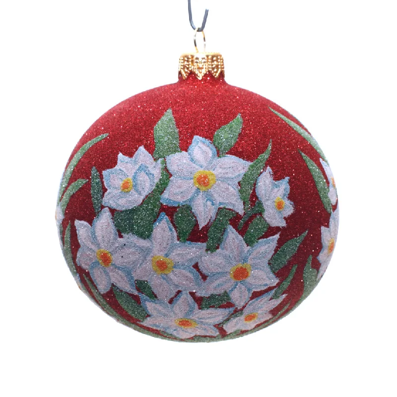 Paperwhites Ball Ornament