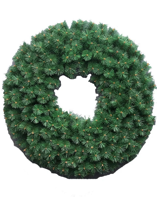 Pine Christmas 240 Branch Wreath 80cm