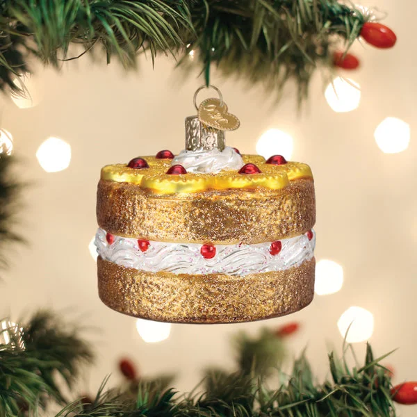 Pineapple Upsidedown Cake Ornament