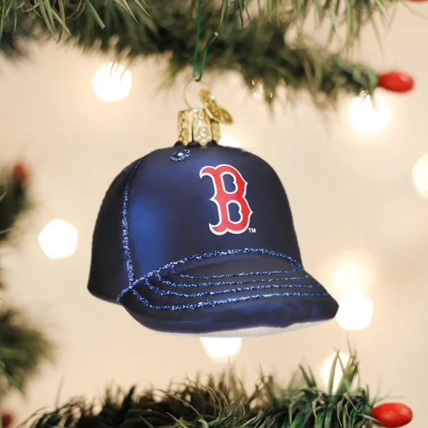 Red Sox Baseball Cap Ornament