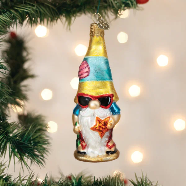 Holiday Sales Seaside Gnome Ornament