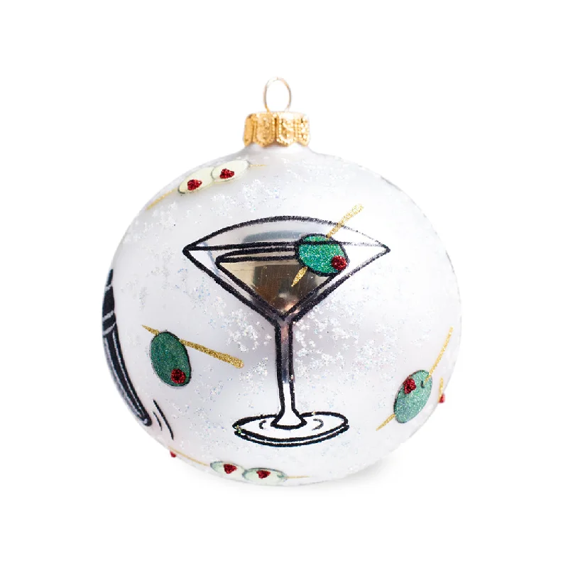 Shaken Cocktail Ball Ornament