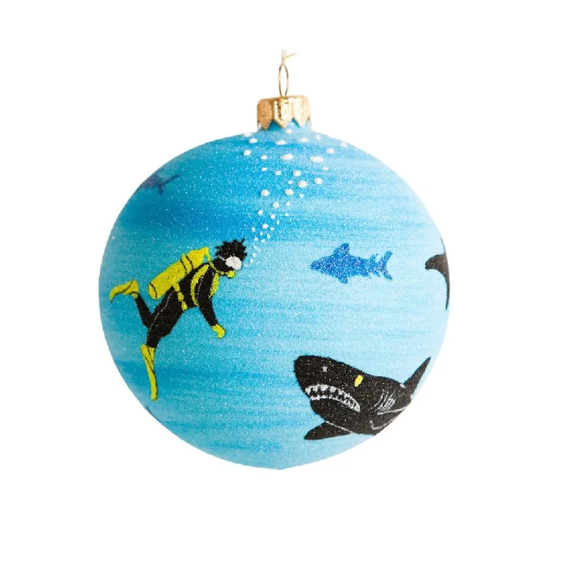 Shark Tank Ball Ornament