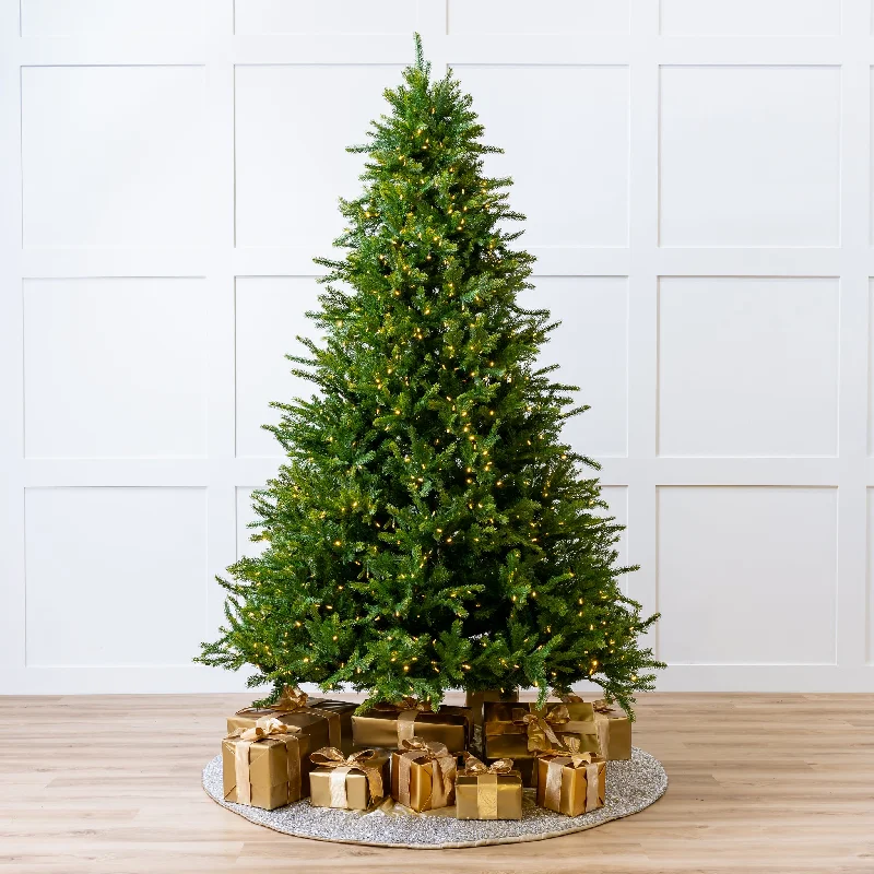 Telluride Fir Slim Tree Pre-Lit Warm White LED Lights