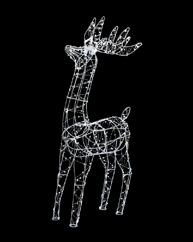 Twinkle Christmas LED Pearl Beads Stand Reindeer